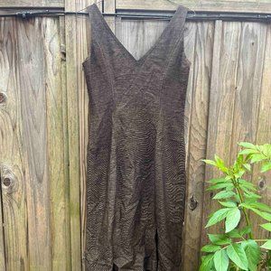 PIAZZA SEMPIONE sleeveless dress in Brown